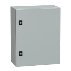 Schneider Electric NSYCRN54200 — Door Spacial CRN H500xW400xD200, IP66, IK10, Spacial CRN Plain without Mount.plate. H500xW400xD200 RAL7035..