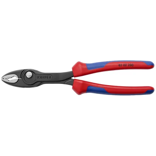Knipex Satvērējknaibles TwinGrip, D22 mm, DR 200mm, Knipex 8202200
