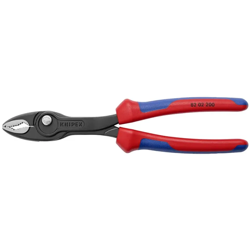 Knipex Satvērējknaibles TwinGrip, D22 mm, DR 200mm, Knipex 8202200