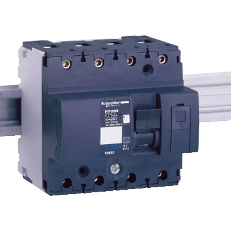 Schneider Electric Miniature Circuit Breaker Acti9 NG125N, 4P, 125 A, C Curve 18662