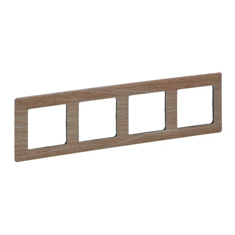 Legrand Plate Valena Life IP20, IK04, 86 mm, 10 mm, 299 mm, 4-Gang 754184