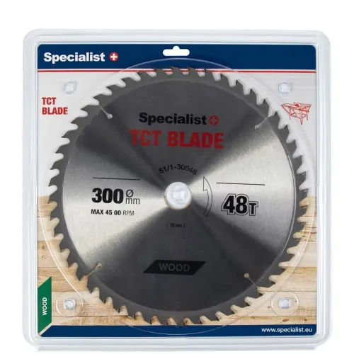 Specialist+ SPECIALIST+ griešanas disks, 300 x 48T x 32/30 mm 51-1-30048