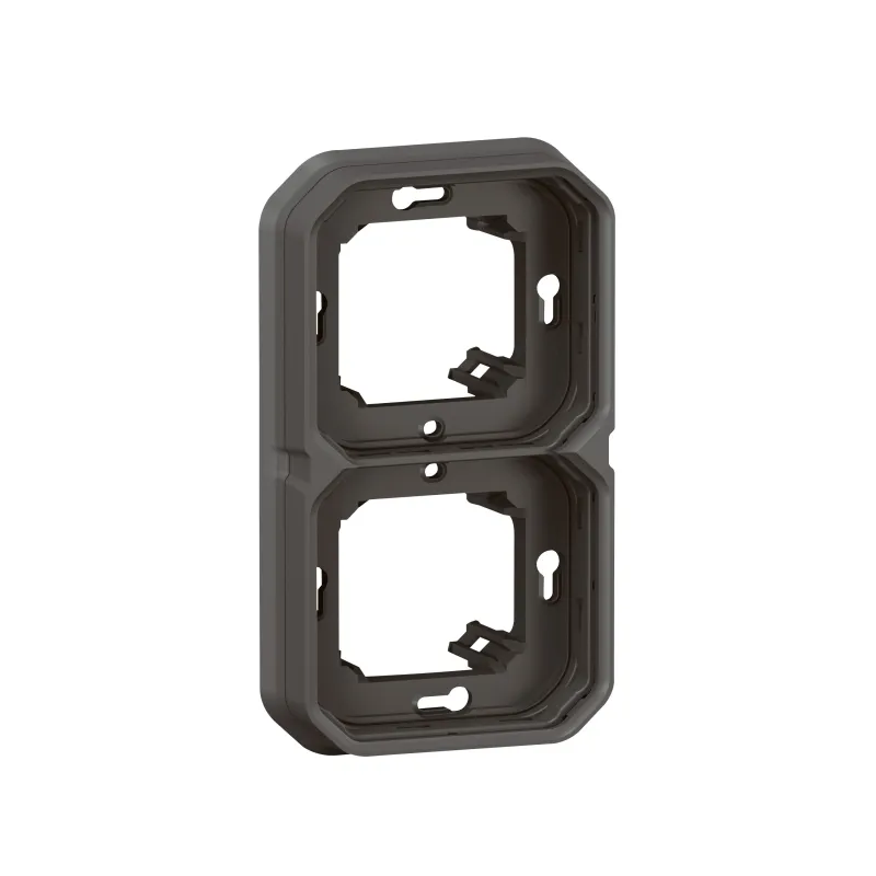 Legrand Mounting Support Frame Plexo 2-Gang, horizontal, vertical 069607L