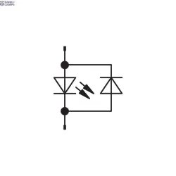 WAGO 788-122 — Accessories for Relay Modules Nominal Operating Voltage: 110 VDC, Operation Status Indicator: Red, Red