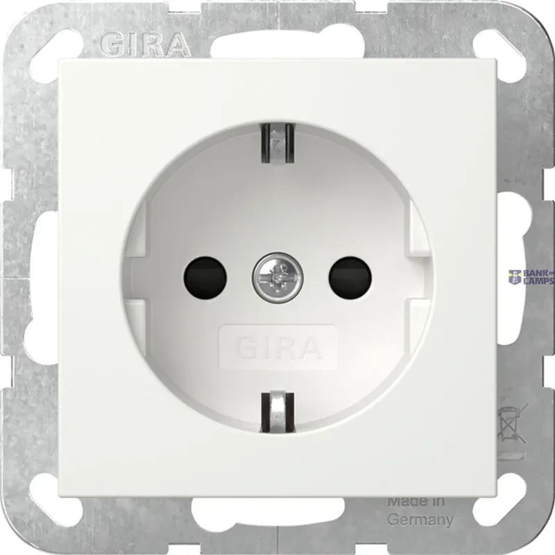 Gira SCHUKO Socket Outlet System 55 16 A 250 V~ with Increased 475503