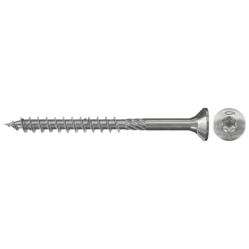 Fischer Kokskrūve 6,0 x 100 A2 