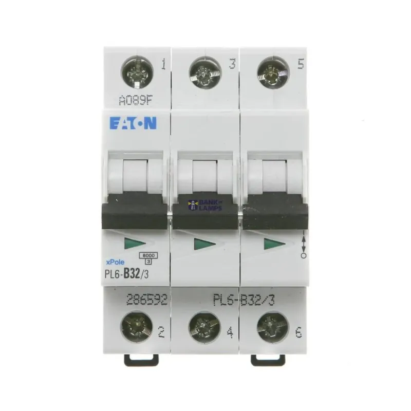 EATON PL6-B32/3 Miniature circuit breaker (MCB), 32 A, 3p 286592
