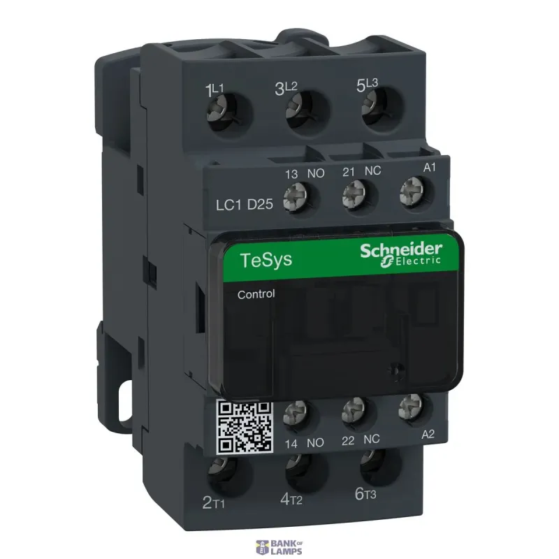 Schneider Electric Contactor TIP, LC1D115FE7 LC1D25B5