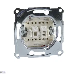 Schneider Electric MTN3126-0000 — Switch Merten Aquadesign 1P, 250 V, Double Two-way Insert 1 Pole, flush-mounted, 10 AX, AC 250 V, screwless terminals Schneider Electric MTN3126-0000 — Switch Merten Aquadesign 1P, 250 V, Double Two-way Insert 1 Pole, flush-mounted, 10 AX, AC 250 V, screwless terminals