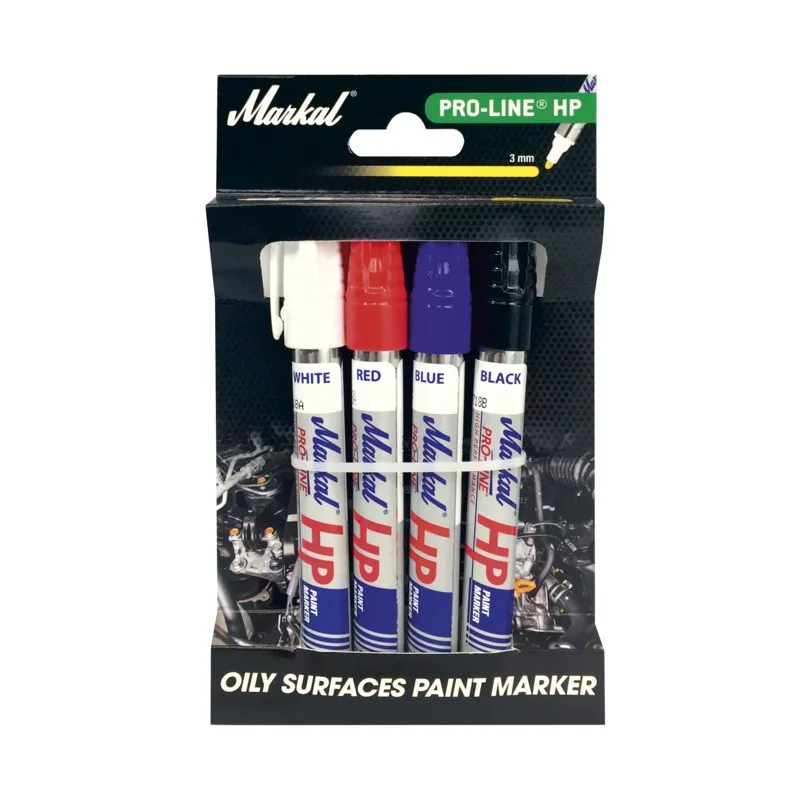 MARKAL Krāsas marķieru komplekts Pro-Line HP 46-22237