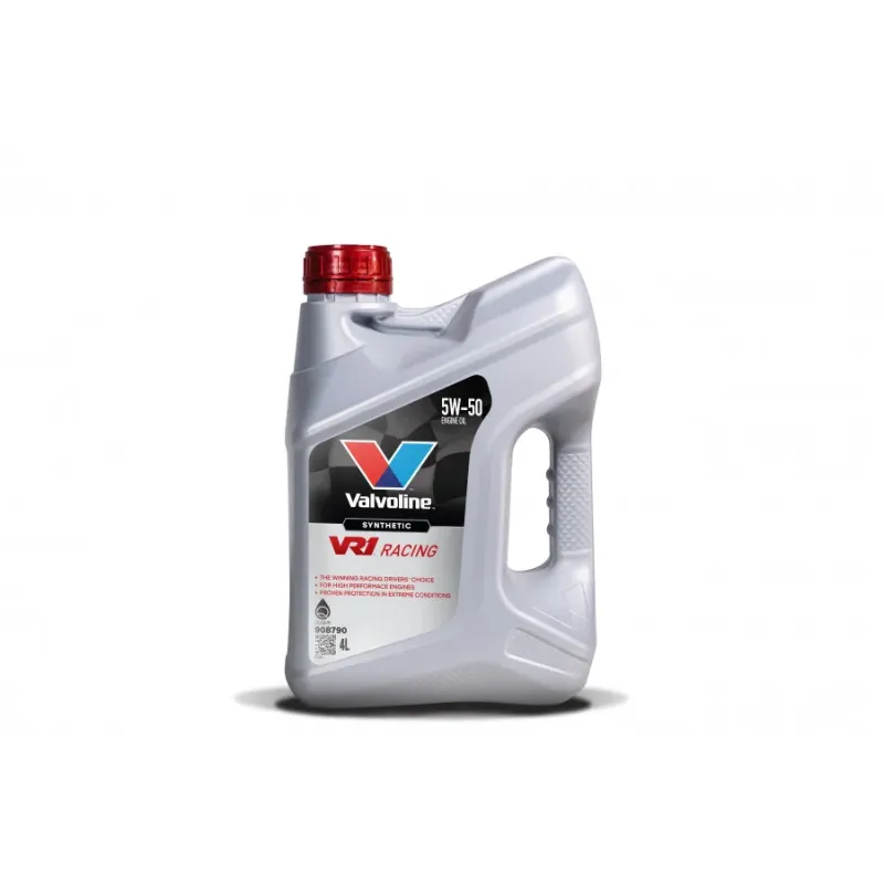 Valvoline Motoreļļa VR1 Racing 5W50 4L, Valvoline 908790
