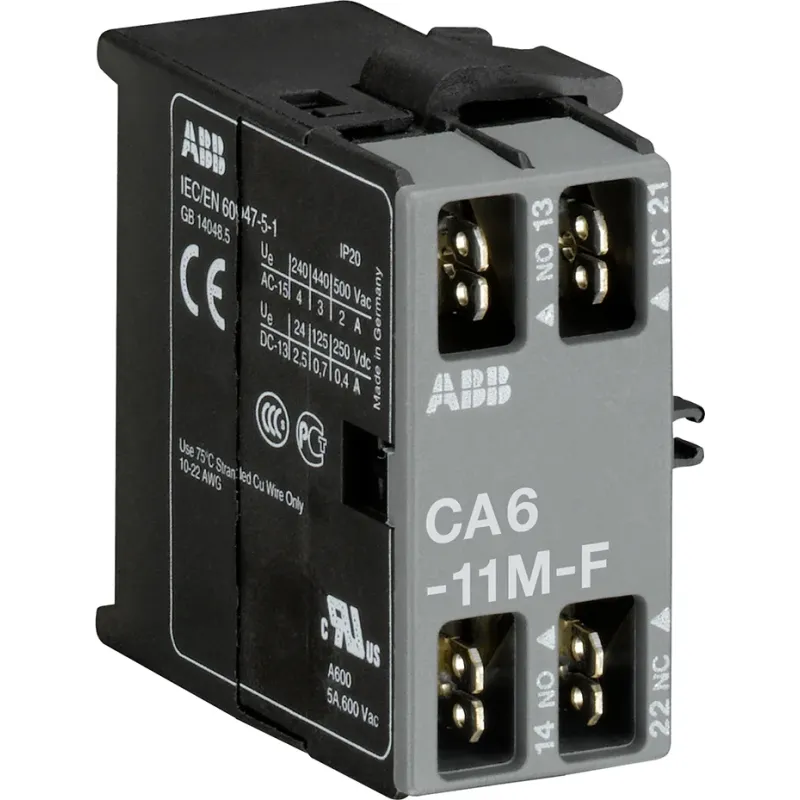 ABB CA6-11M-F Auxiliary Contact GJL1201318R0003