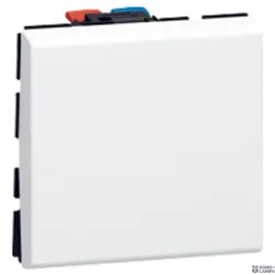 Legrand 077021 — Intermediate выключатель Mosaic 2 Modules, 10 A, White