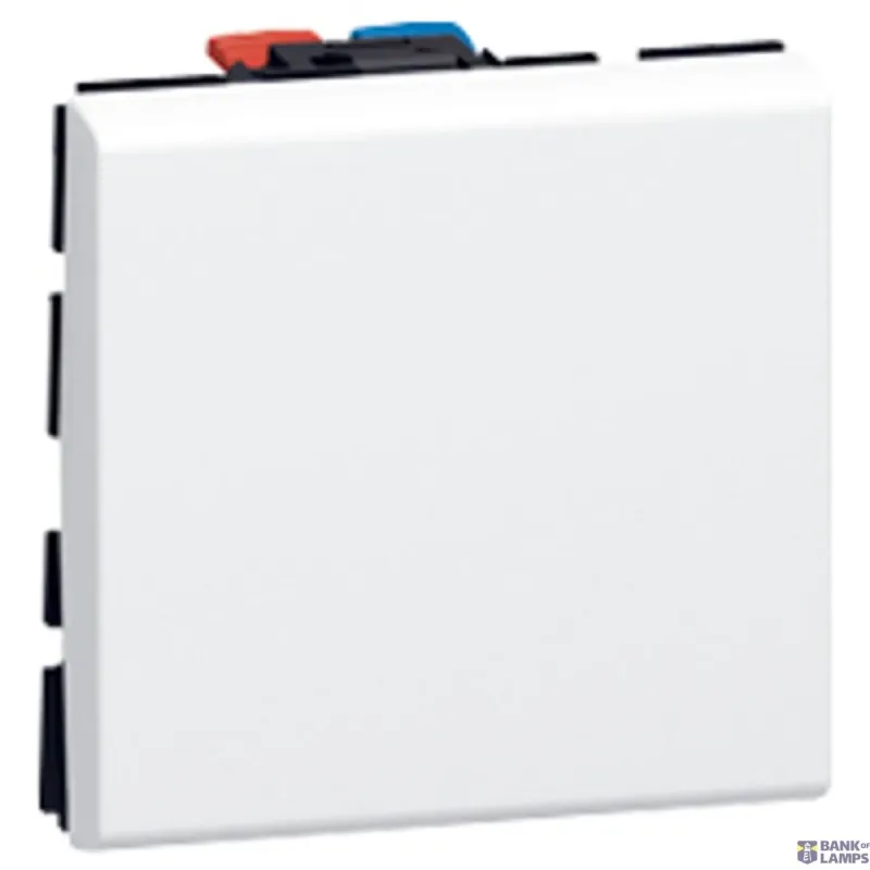 Legrand Intermediate Switch Mosaic 2 Modules, 10 A, White 077021