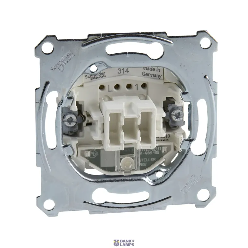 Schneider Electric Installation Switch Merten Aquadesign 1P, 250 V, Two-way MTN3106-0000