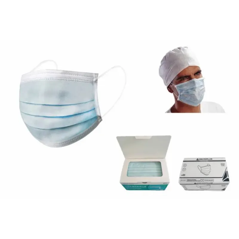 Delta Plus Medical face masks, blue, Delta Plus HM11001U