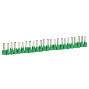 Legrand 037668 — Ferrules In Strips Starfix 6 mm², 6 mm, Green, Copper, Polyamide Legrand 037668 — Ferrules In Strips Starfix 6 mm², 6 mm, Green, Copper, Polyamide