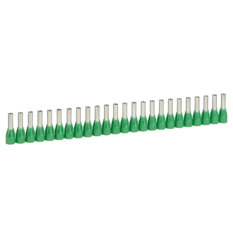 Legrand Ferrules In Strips Starfix 6 mm², 6 mm, Green, Copper 037668