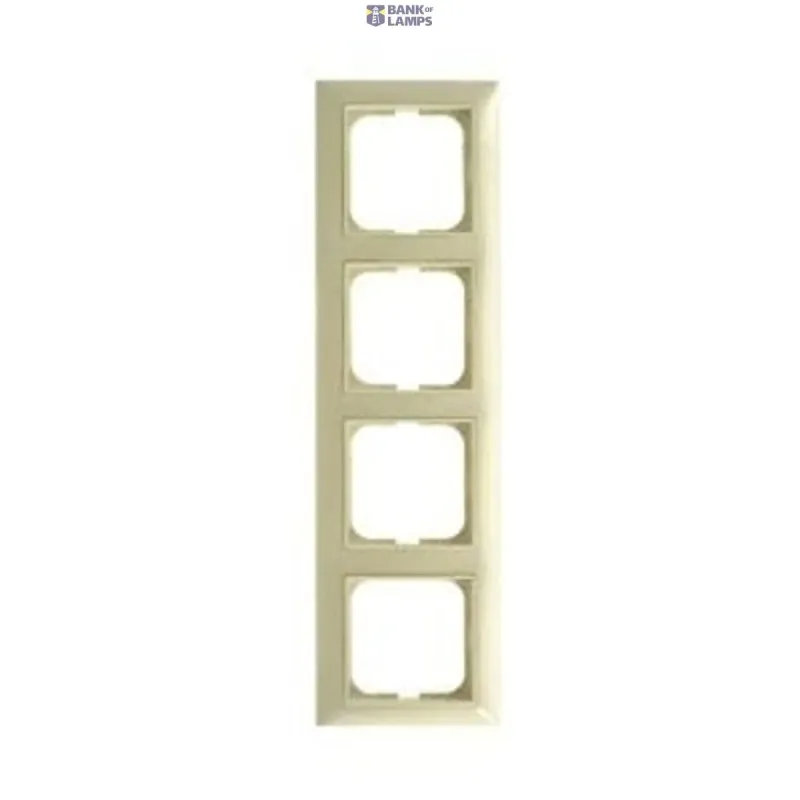 Busch-Jaeger 2514-92-507 Cover Frame 4gang(s) white - Basic55 2CKA001725A1487