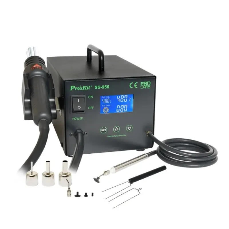 Pro'sKit Viedā pārstrādes stacija ar vakuuma savācēju SS-956B