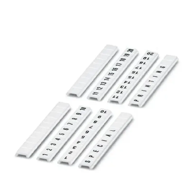 Phoenix Contact Zack Marker Strip ZBF 5,LGS:FORTL.ZAHLEN 31-40, Latching 0808671-0031