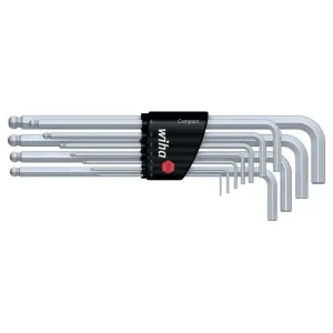 Wiha 36453 — Hexagon Ball-End L-Shaped Key Set Compact (36453) in Holder Wiha 36453 — Hexagon Ball-End L-Shaped Key Set Compact (36453) in Holder