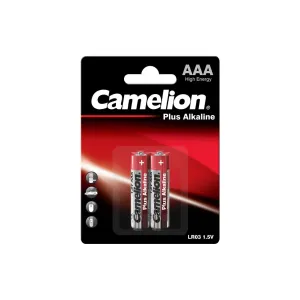 Elementi sārmains, LR03-BP2, AAA, CAMELION, 2 gab. Elementi sārmains, LR03-BP2, AAA, CAMELION, 2 gab.