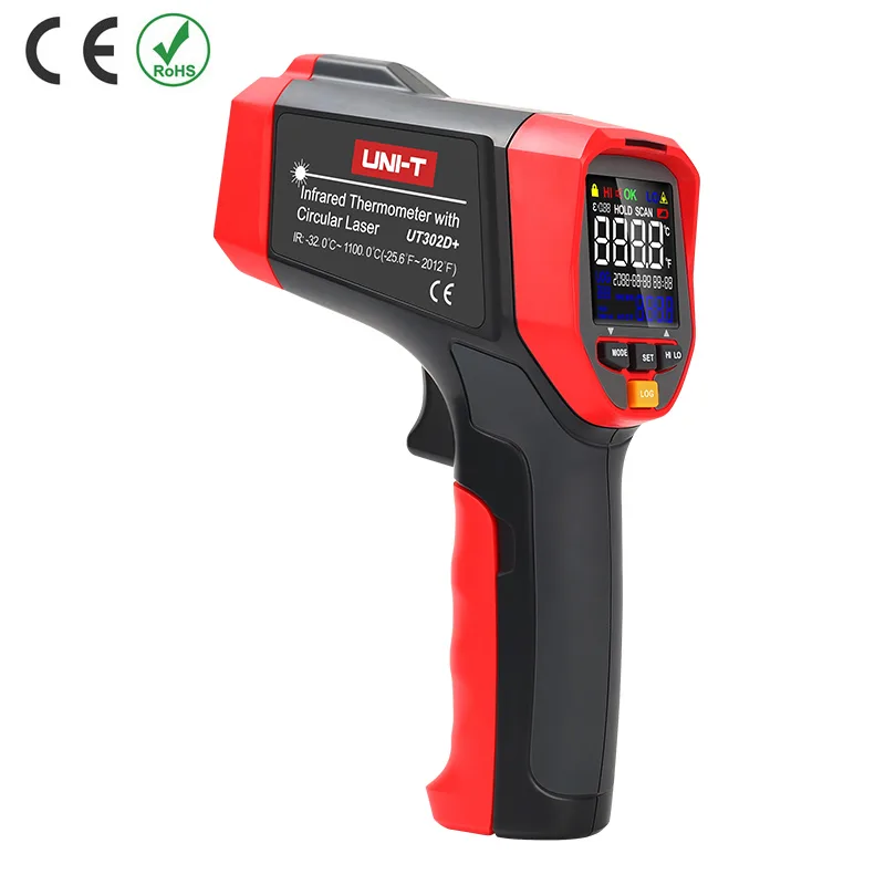 UNI-T Profesionālais infrasarkano staru termometrs -32°C UT302D-