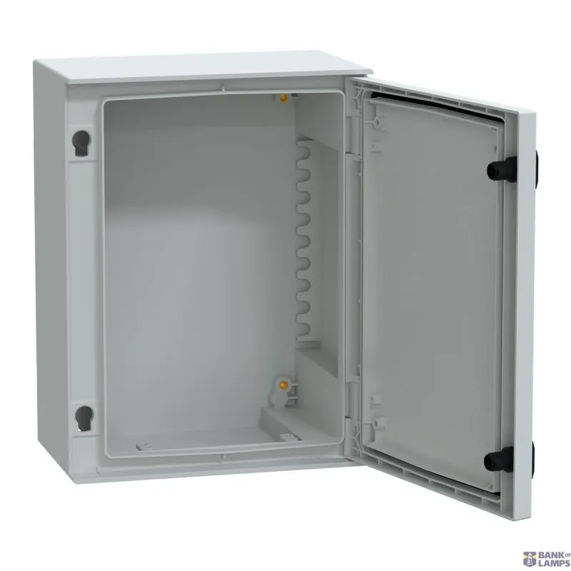 Schneider Electric Empty Enclosure Thalassa PLM H430xW330xD200 mm, IP66, Grey NSYPLM43G