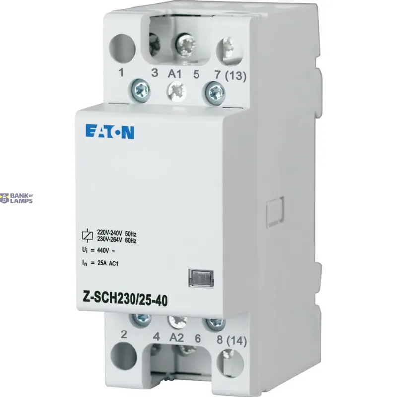 EATON Z-SCH230/25-40 Installation contactor, 230VAC/50Hz, 4N/O 248847