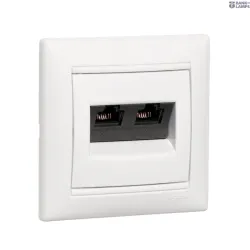 Legrand 774139 — RJ45 розетка Cat 5E, UTP, Ivory, 71 mm, 36 mm