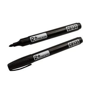 Melns marķieris, 2 mm Melns marķieris, 2 mm