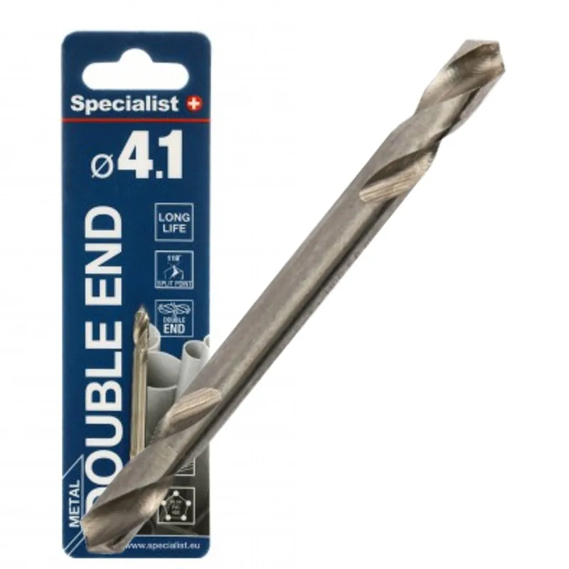 Specialist+ SPECIALIST+ divpusējs metāla urbis HSS, 4.1 mm 64-4-0041