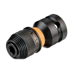 Adapteris 1/2 kvadrātveida – 1/4 sešstūris, DeWALT Adapteris 1/2 kvadrātveida – 1/4 sešstūris, DeWALT