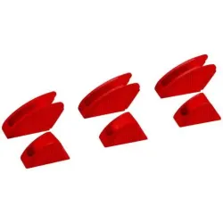 Plastmasas uzlikas, priekš 250 mm uzgriežņu knaiblēm, 3 pāri, Knipex Plastmasas uzlikas, priekš 250 mm uzgriežņu knaiblēm, 3 pāri, Knipex