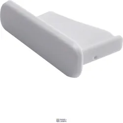 Hager KZN021 — Busbar Endcap for, 1P