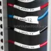 DYMO Lentīte caurulīte XTL 6mm melna/balta 2.7m 31-8809
