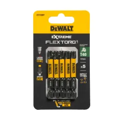 FLEXTORQ T40 отвёртка биты 57 mm, DeWALT, 5 шт.
