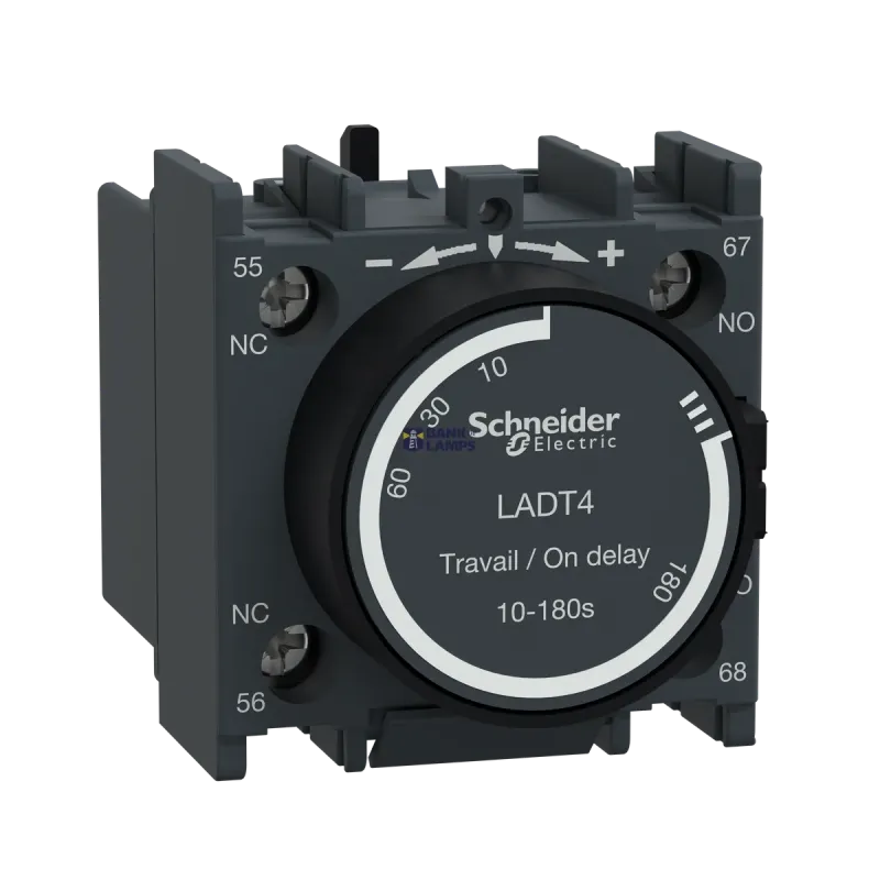 Schneider Electric Time Delay Auxiliary Contact Block TeSys Deca, 1NO, Screw LADT4