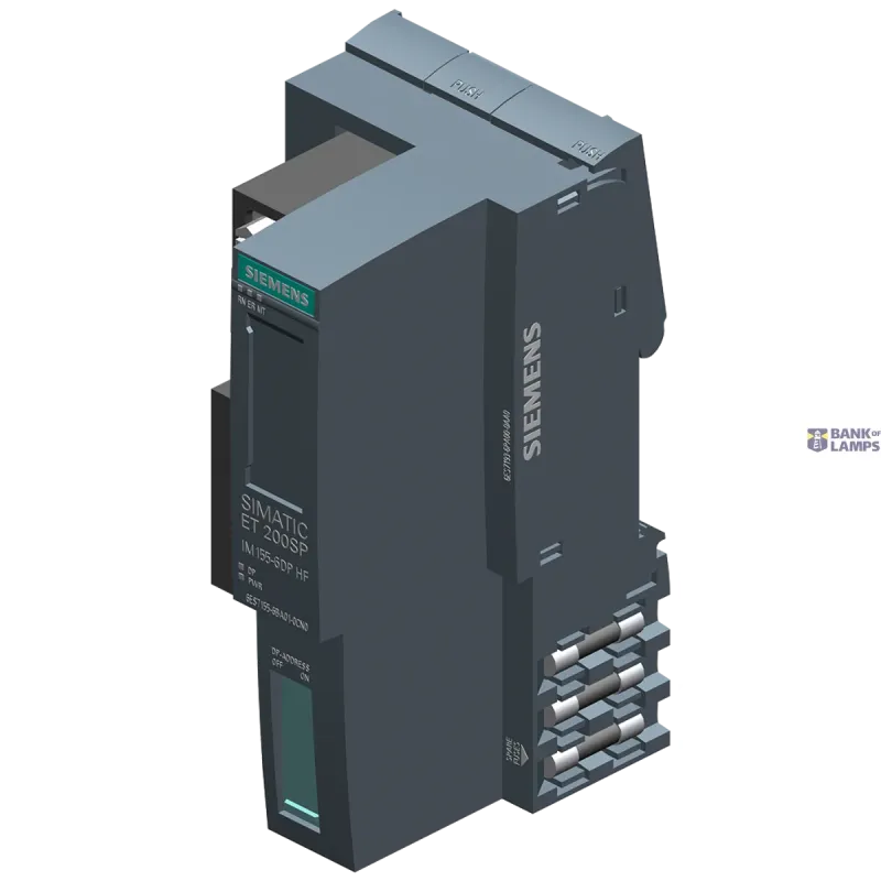 Siemens SIMATIC ET 200SP IM 155-6 DP HF With server module and 6ES7155-6BA01-0CN0