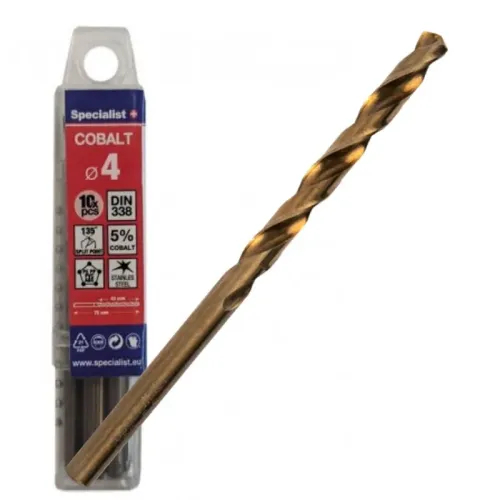 Specialist+ SPECIALIST+ metāla urbis COBALT, 4 mm, 10 gab. 64-2-0040Q