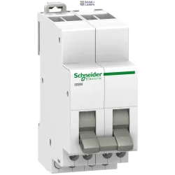 Schneider Electric A9E18071 — Changeover slēdzis Acti9 iSSW, 20 A, 2P, 250 V AC, 2CO, 2 positions