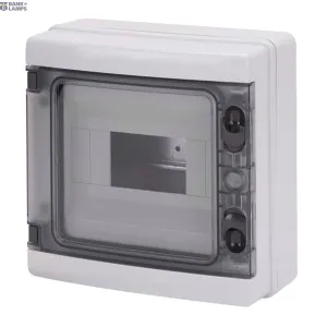 GEWISS GW40102 — Smooth Walls Enclosure Pre-arranged For Terminal Block, 8m IP65, 215x210x100, Grey RAL 7035 GEWISS GW40102 — Smooth Walls Enclosure Pre-arranged For Terminal Block, 8m IP65, 215x210x100, Grey RAL 7035