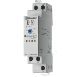 FINDER 801102400000 — Mod.Timer ON-delay(AI)/17,5mm.1CO 16A/24...240VUC (80.11.0.240.0000) FINDER 801102400000 — Mod.Timer ON-delay(AI)/17,5mm.1CO 16A/24...240VUC (80.11.0.240.0000)