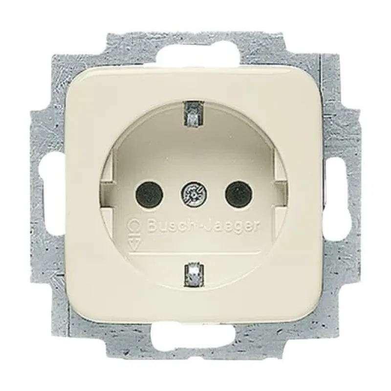 Busch-Jaeger 20 EUC-212 CoverPlates (partly incl. Insert) carat® White 2CKA002011A1318