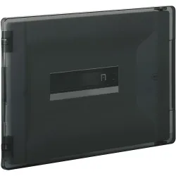 BTicino F315P12 — Distribution Board LineaSpace IP40, 12 Modules, Black, 359×246×100mm, IK07