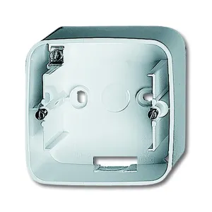 Busch-Jaeger 2CKA001799A0295 — 1701-214 Mounting Box 1 gang alpine white - Reflex SI