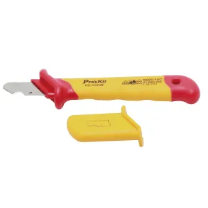Izolēts āķa asmens kabeļu nazis VDE 1000V 33x170mm PD-V003B Pro'sKit