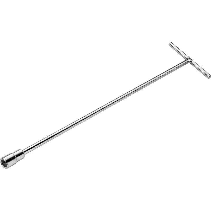 DREL T-veida muciņu atslega 10mm x 380mm 45-AD10
