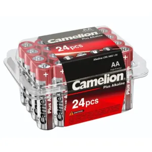Elementi sārmains, AA, LR06 B24, 1.5V, CAMELION 24 gab. Elementi sārmains, AA, LR06 B24, 1.5V, CAMELION 24 gab.